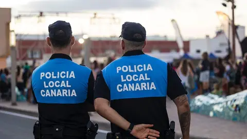 La Policía Local de La Oliva, activa en eventos y espectáculos.