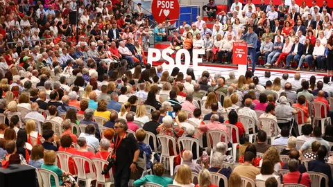 Mitin del PSOE (Imagen: PSOE, 2023)