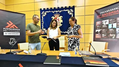Fuerteventura Film Commission ha presentado el libro Fuerteventura Isla de Cine.