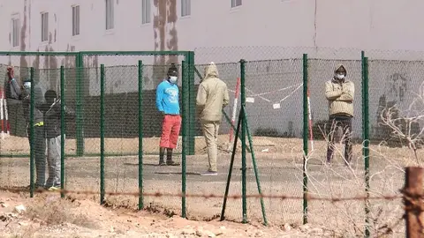 Antiguas instalaciones deacogida a migrantes en El Matorral (Autor de la imagen Arnán Martel, 2021)