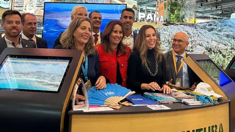 Stand de Fuerteventura en la WTM 2024.