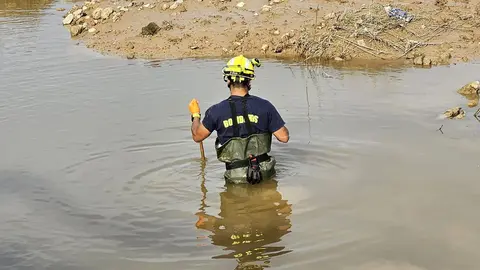 Bomberos de Fuerteventura en La Albufera de Valencia.