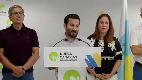 Vicent Marzá, en la sede de Nueva Canarias.
