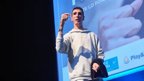 Alex Roca, en las III Jornadas de Accesibilidad de Fuerteventura.