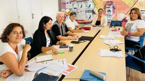 Reunión de la consejera y las concejalas de Turismo previa a FITUR 2025.