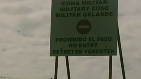 Imagen del Campo de Tiro de Pájara.