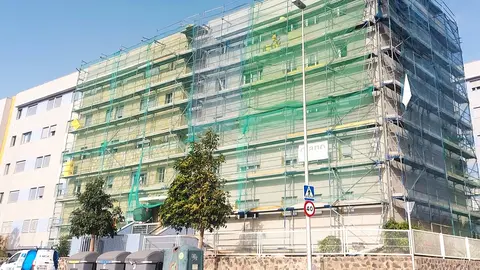 Viviendas protegidas en La Gallega, Santa Cruz de Tenerife (Imagen de Visocan, julio de 2023).