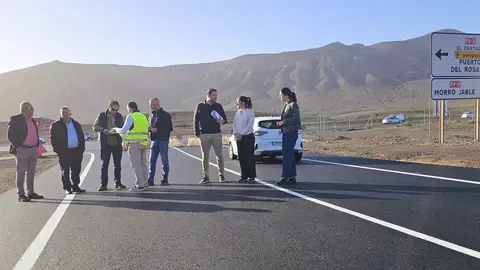Acceso finalizado de Los Alares al Junquillo.