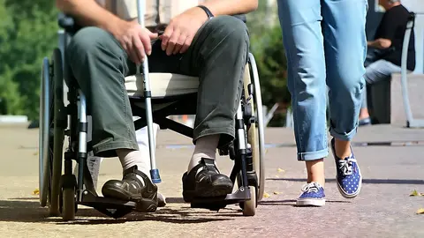 Imagen de discapacidad, difundidad desde Bienestar Social del Gobierno de Canarias.