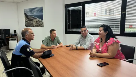 Reunión de Seguridad en Pájara (Archivo).