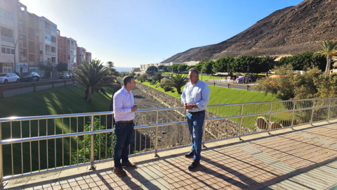 Visita al nuevo vallado del Barranco del Ciervo.