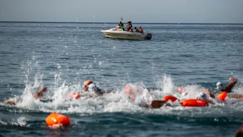 Travesía a Nado de las Playitas (Imagen de Archivo).