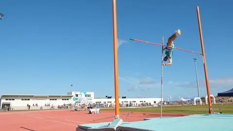 Inauguración del Centro Insular de Atletismo en Corralejo.