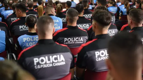 Actividad formativa de la Policía en Canarias.
