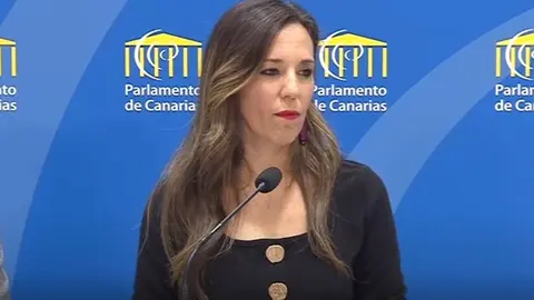 Jéssica de León en rueda de prensa.