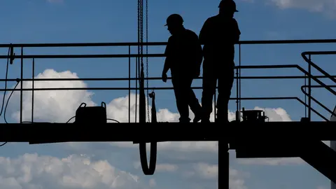 Trabajo, empleo, construcción