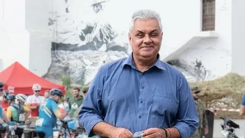 Imagen de Juan Jiménez en su etapa de concejal de Puerto  del Rosario.