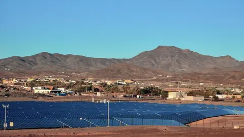 Parque Fotovoltaico de La Fuentita, en Tuineje.