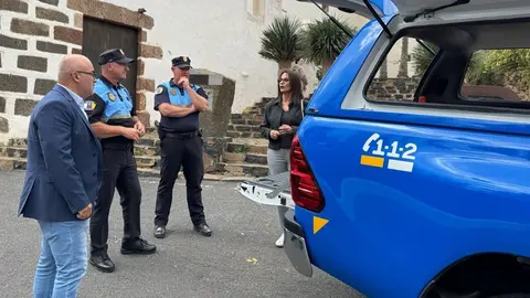 Nuevo vehículo para la Policia Local de Betancuria.