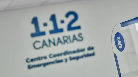 Sala operativa del 112 Canarias.