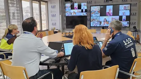 Reunión del PLATECA por el apagón eléctrico nacional.