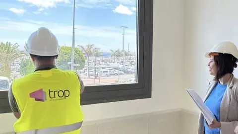 Visita a las obras del Mercado Municipal de Puerto del Rosario (2)