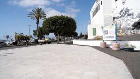 Fin de las obras en el Paseo Marítimo  de Puerto del Rosario.