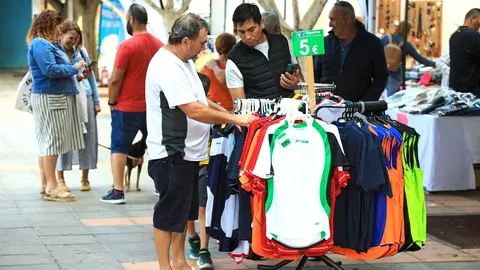 Feria de Oportunidades en Gran Tarajal, en una imagen de archivo.