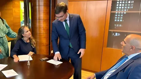 Grupo Parlamentario de VOX en Canarias, en una imagen de archivo.