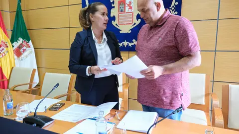 Lola García junto a Víctor Alonso.