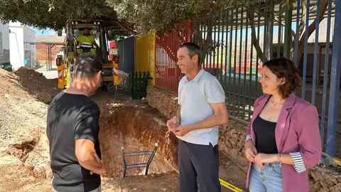 Visita al CEIP Domingo Juan Manrique, en Tetir.