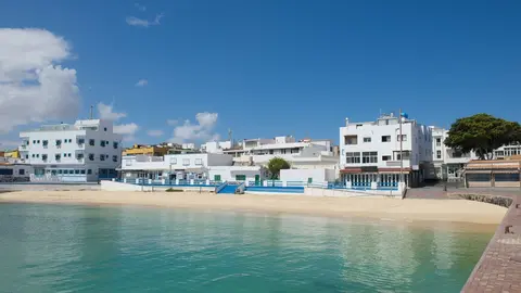 Muelle Chico de Corralejo, en una imagen de promoción turística.
