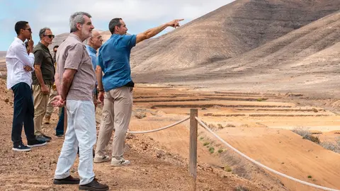David de León durante la redacción del Catálogo de Patrimonio.