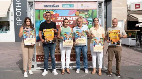 Presentación de la campaña de dinamización comercial 'Summer Family Day By Empronor'.