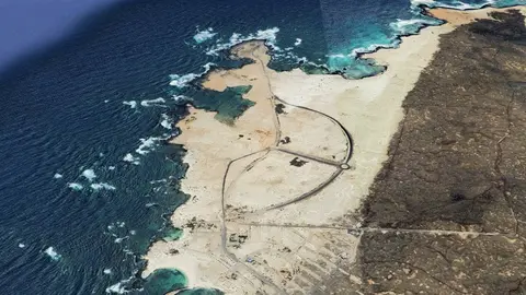 Plan Parcial SAU-8, El Cotillo | ©2025, Google / Airbus