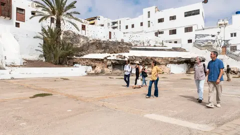 La cornisa de Puerto del Rosario en su estado actual, en una imagen del ayuntamiento.