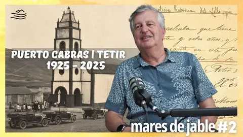 Carlos Vera, en la portada de Mares de Jable, episodio 2.