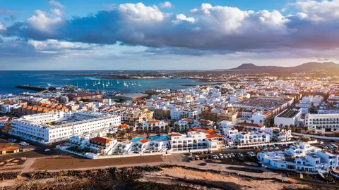 Vista aérea de Corralejo.