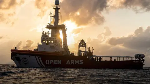 Open Arms, en una imagen de archivo difundida por la ONG.