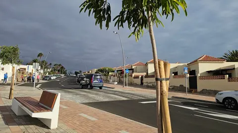 Recepcionada la calle Pablo Picasso, en Caleta de Fuste.