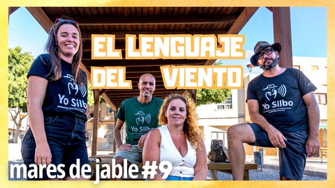 La Asociación Yo Silbo, en Mares de jable.