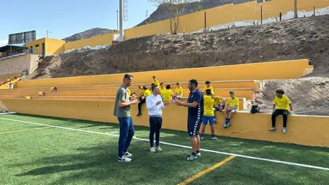 Instalaciones deportivas en Pájara.
