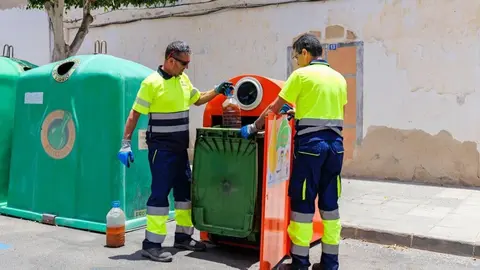 Servicio de recogida de aceite vegetal en la capital.