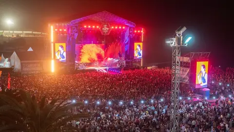 Festival Arena Negra, en Gran Tarajal en 2024.