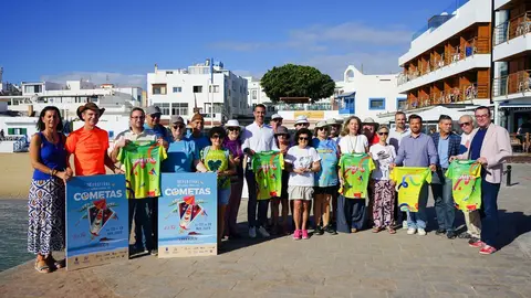 Presentación del del 38º Festival Internacional de Cometas.