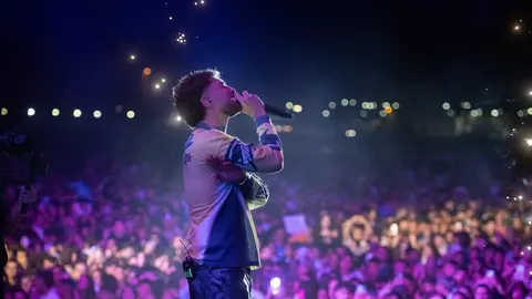 Lucho RK, plato fuerte del Festival Arena Negra en su segunda jornada.