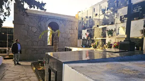 Cementerio de Antigua, en una imagen difundida por el Ayuntamiento.