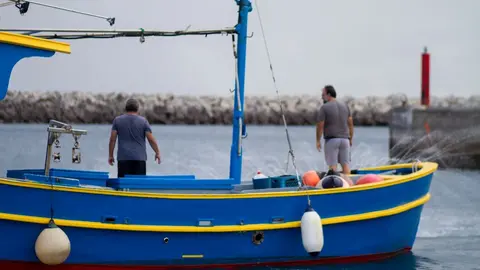 Flota pesquera canaria, en una imagen de la Federaci&oacute;n Regional de Cofrad&iacute;as de Pescadores.