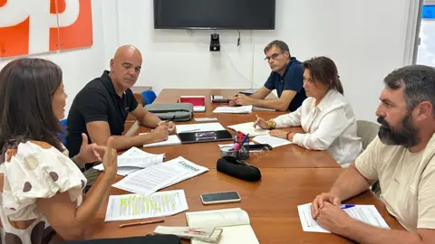 Reunión del Grupo Popular en el Ayuntamiento de Puerto del Rosario.