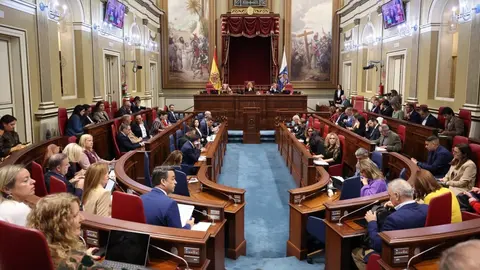 Pleno de Presupuestos 2026, en el Parlamento de Canarias.